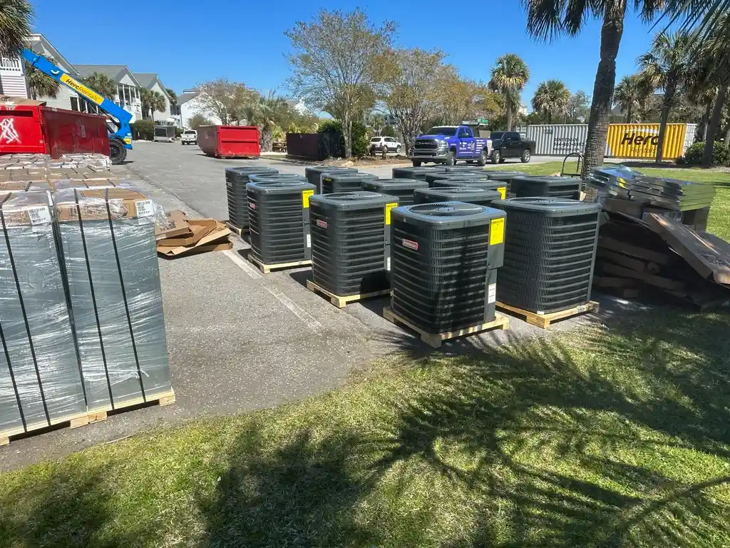 Goodman commercial air conditioning systems for residential and commercial HVAC installation.
